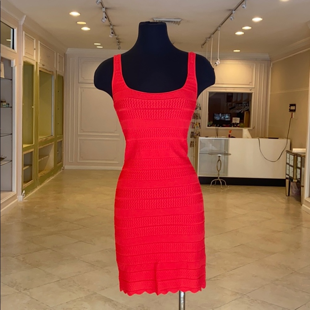 Knit mini dress
